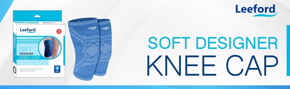 Leeford knee cap product packaging