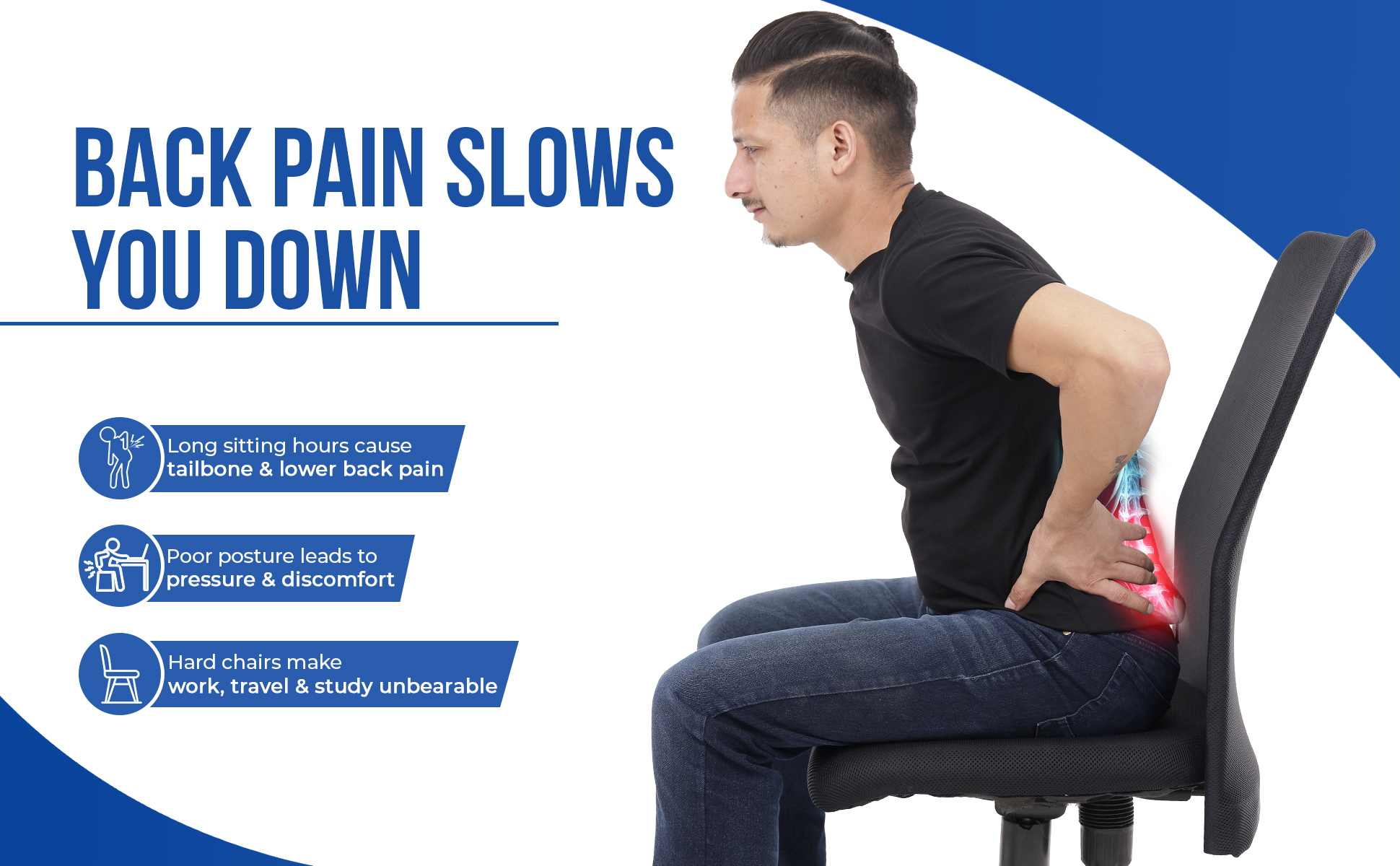 back pain slows you down with many back pain reasons