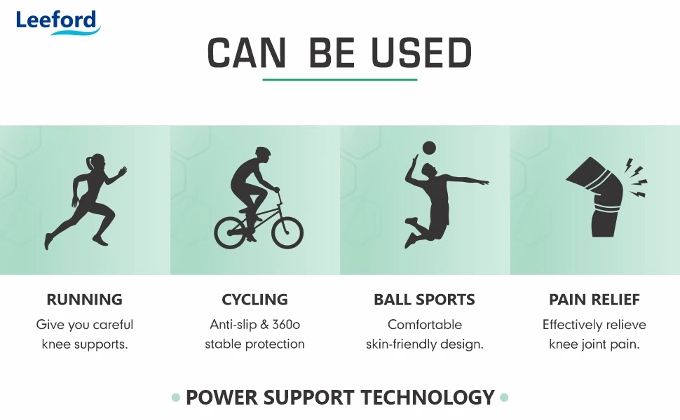 Leeford knee cap can be used
