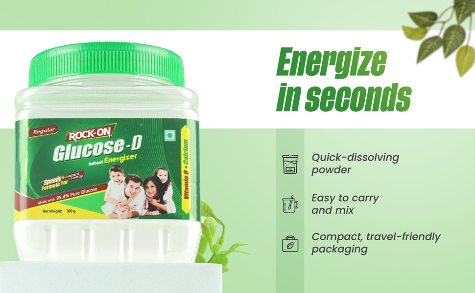 Rock on glucose-d regular key features