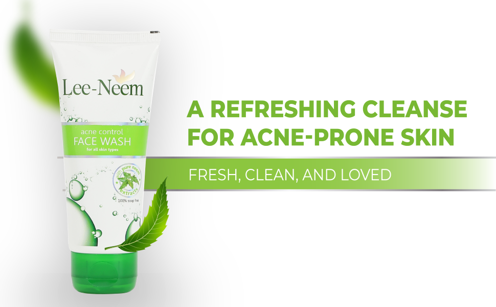 Lee Neem Anti-acne Face Wash a refreshing cleanse for acne free skin