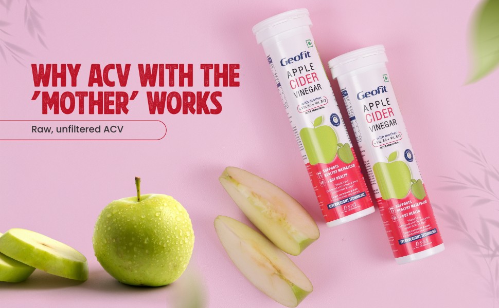 Geofit Apple Cider Vinegar Effervescent tablets