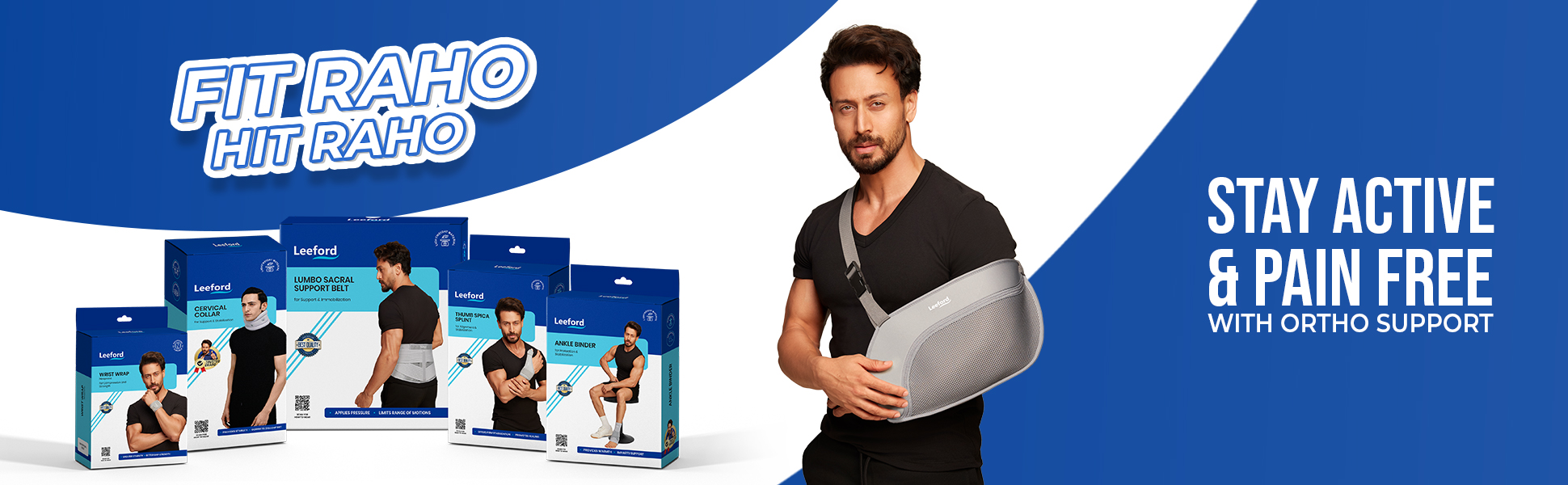 stay active n pain free with leeford arm sling pouch