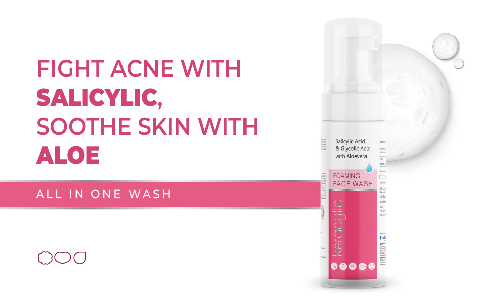 Keracylic Foaming Facewash