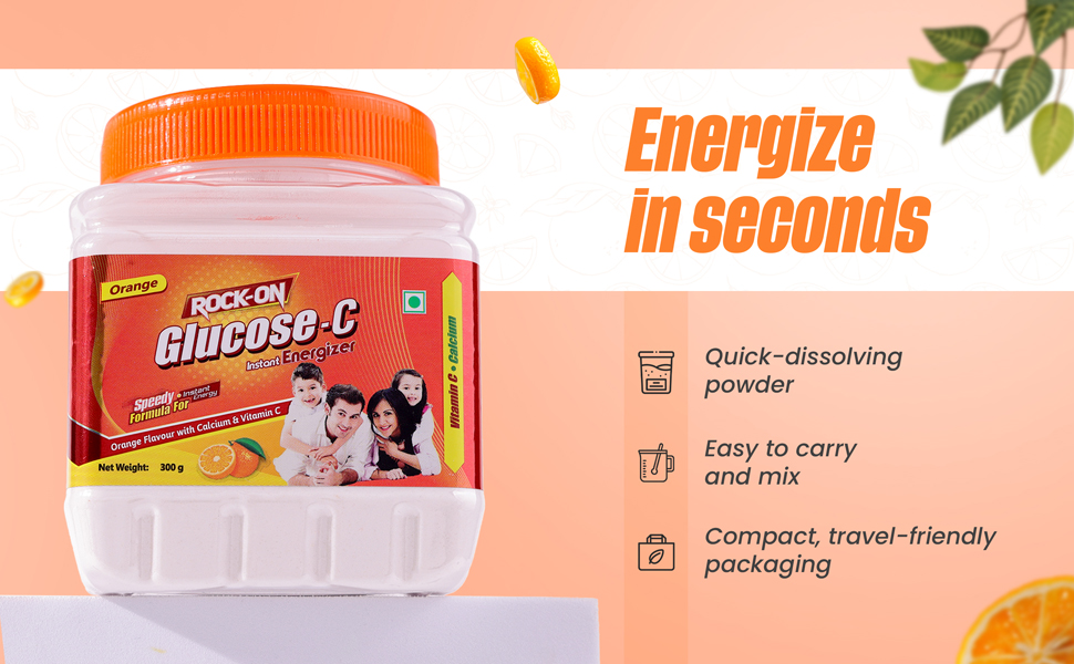 rock on glucose-c orange all features