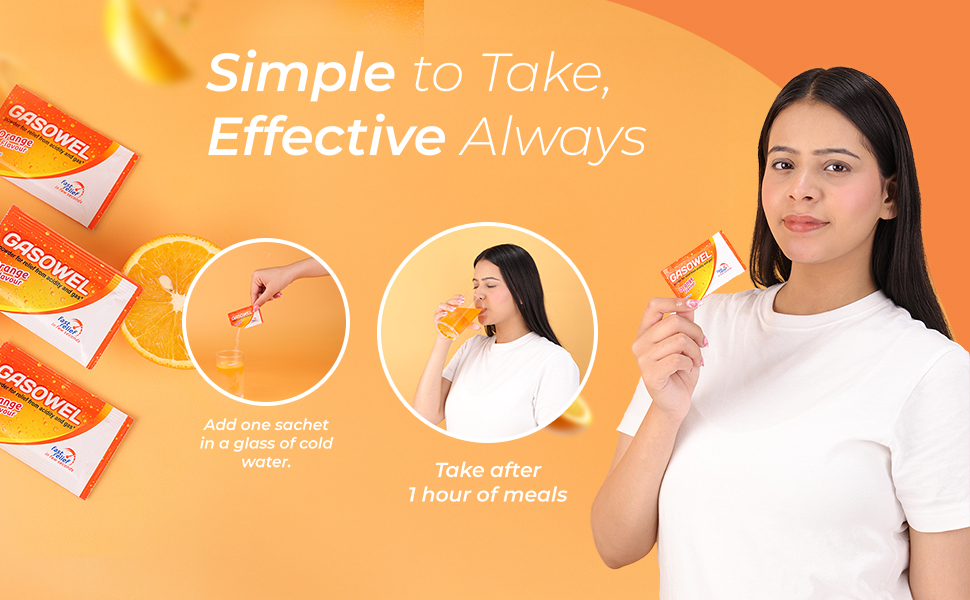 Gasowel orange flavor powder how to consume