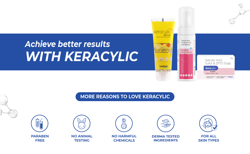 Keracylic Soap chemicals and paraben free safe and effective