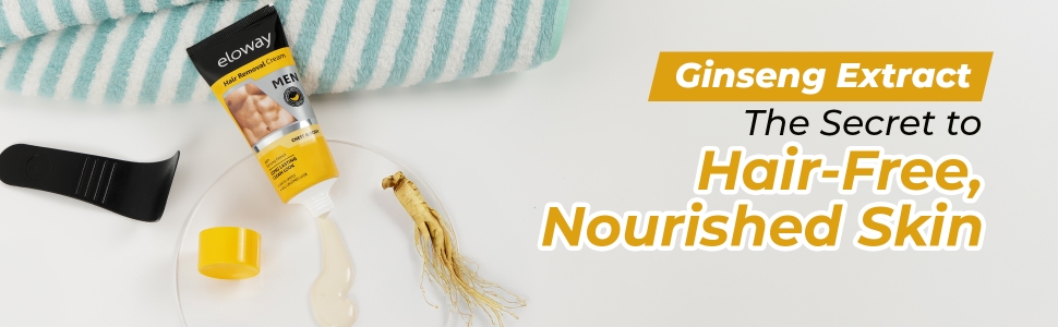 eloway hair removal cream for men for hair free nourished skin