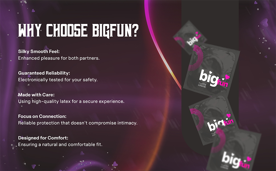 Bigfun Extra Time Condom benefits