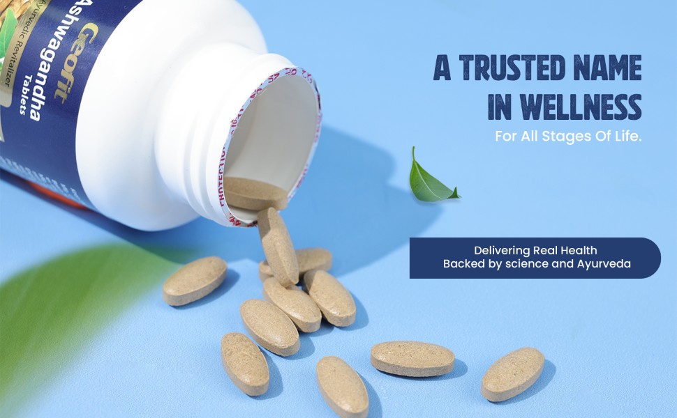 Leeford ashwagandha tablets backed by science and ayurveda