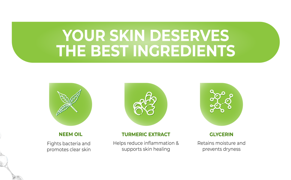 Lee‑Neem Antibacterial Soap with aloe vera key ingredients