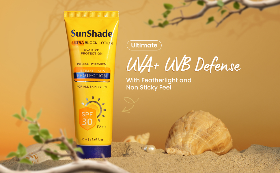 Leeford Sunshade Ultra Block SPF30 PA – Sunscreen UVA UVB Defense