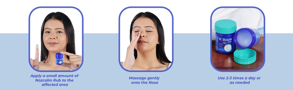 Nozcalm rub how to use guide
