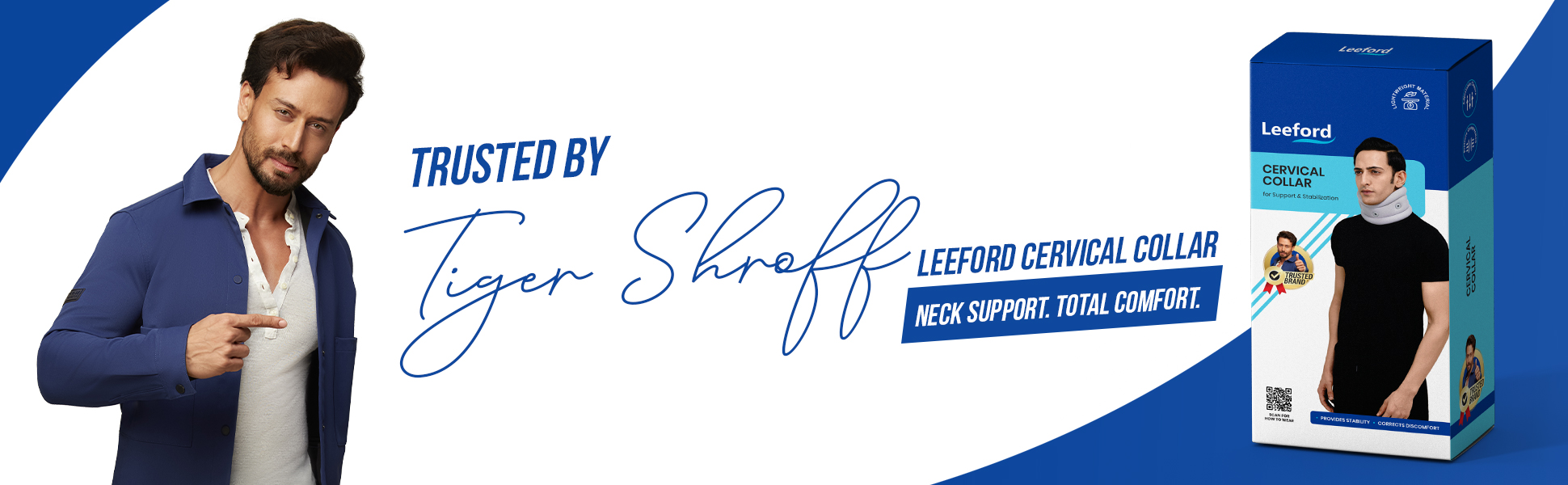 soft cervical collar is trusted by tiger shroff