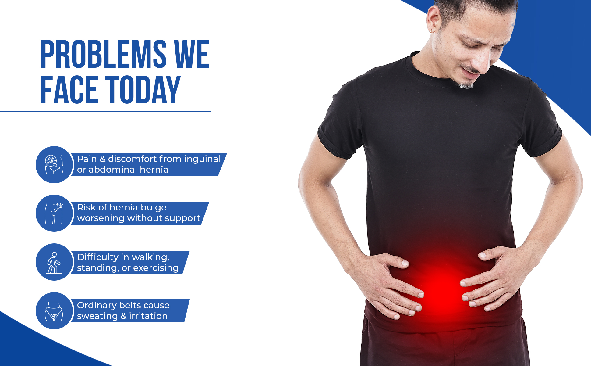 common hernia problems face in daily routine