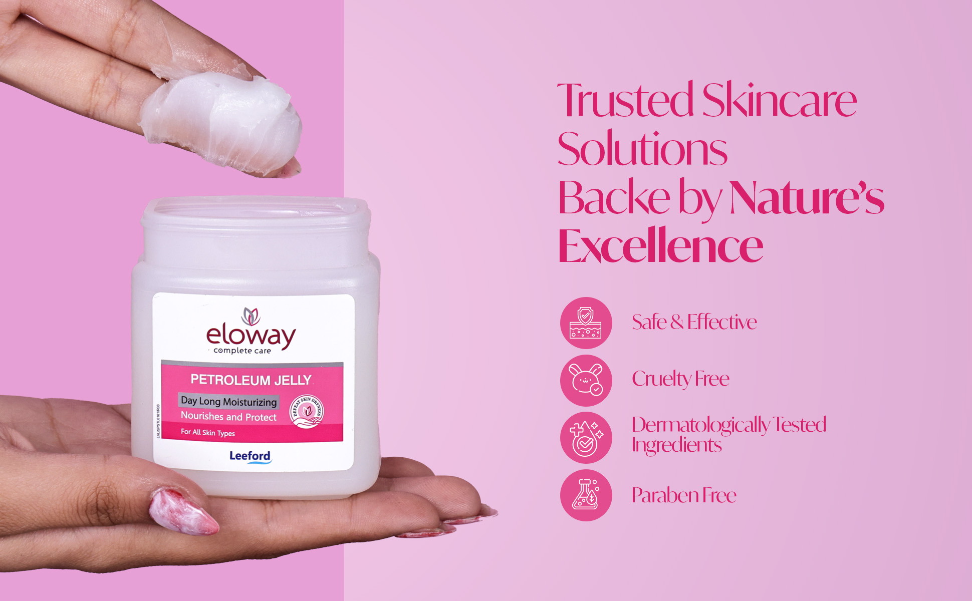 Eloway Pure White Petroleum Jelly benefits